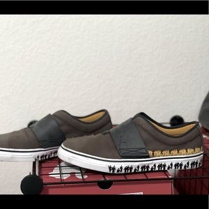 Puma El Rey Us vs Them Wren Brown-Honey Gold (slightly used) size M 9.5)